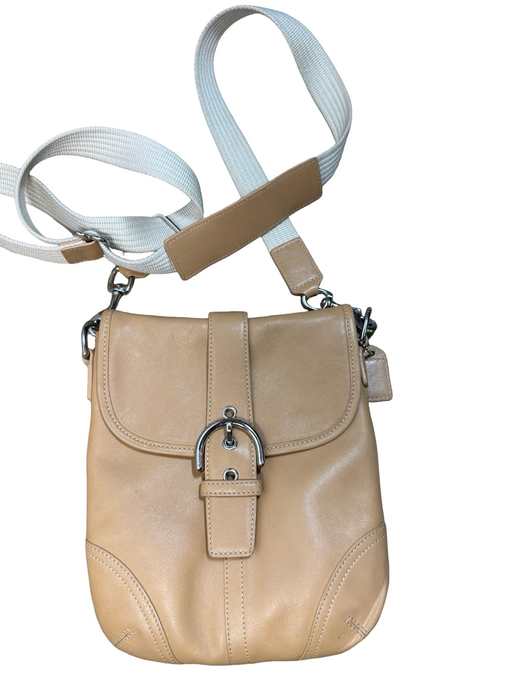 Authentic Vintage Coach Soho Flap Crossbody Bag - Picture 6 of 8